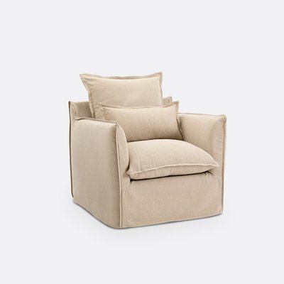 Fauteuil in dik linnen, Odna LA REDOUTE INTERIEURS