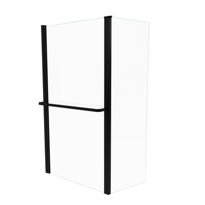 Pare baignoire avec porte serviette HOME MAISON