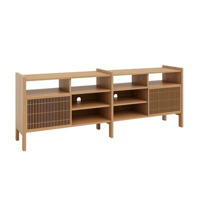 Buffet en pin verni couleur chêne MESQUIDA MOYEN NAAN FURNITURE