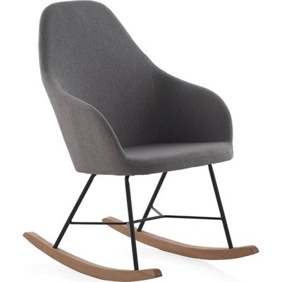 fauteuil à bascule  confort en bois de hêtre et métal RECOLLECTION