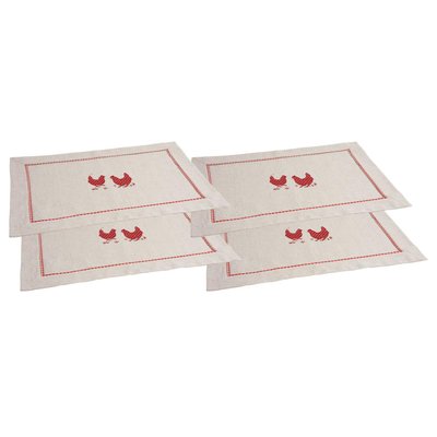 Set de table en coton (Lot de 4) AUBRY GASPARD