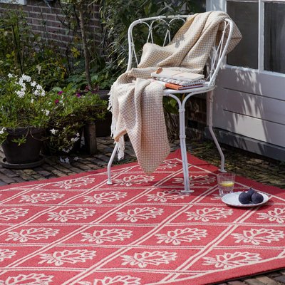 Tapis extérieur kilim fait main PORSTER UN AMOUR DE TAPIS