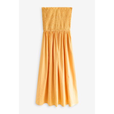 Robe bandeau d'été mi-longue sans manches NEXT