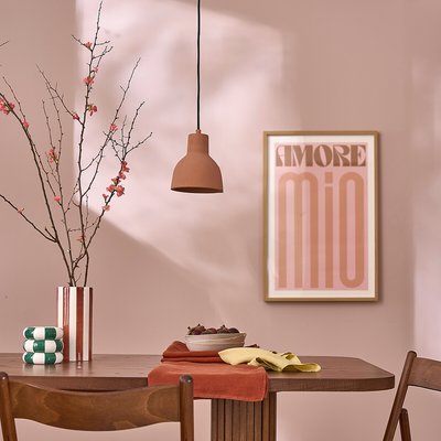 Lámpara de techo de hormigón terracota Ø16 cm, Arida LA REDOUTE INTERIEURS