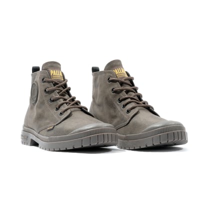 Boots en toile PAMPA SP20 HI WAX PALLADIUM