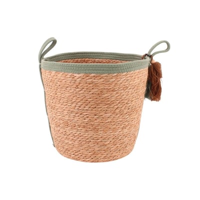 Panier en jonc de mer 37x40cm AZAO