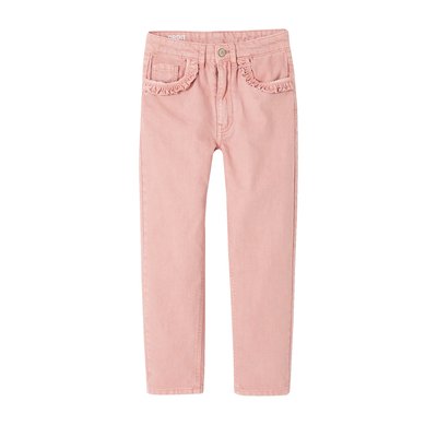 Pantalon droit MorphologiK Fille Tour de hanches Fin VERTBAUDET