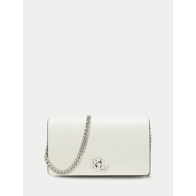 Sac pochette en cuir à bandoulière chaîne LAUREN RALPH LAUREN