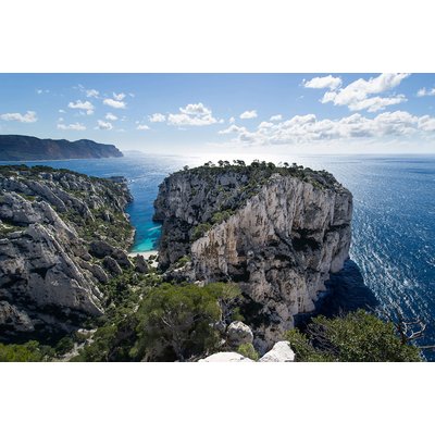 Tableau plage et calanques à cassis HEXOA