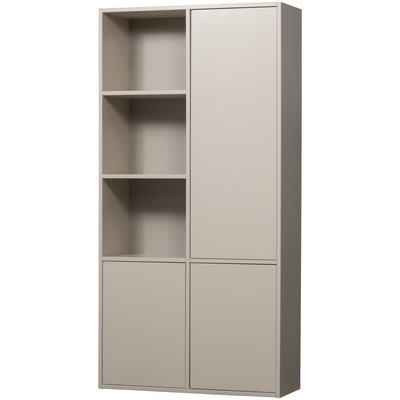 Armoire de rangement 3 portes droite en pin MEGGY WOOOD