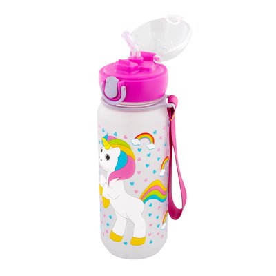 Gourde avec paille 50 cl  Happyglou straw PYLONES