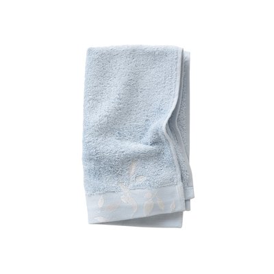 Serviette invité Neige EQUINOXE CARRE BLANC
