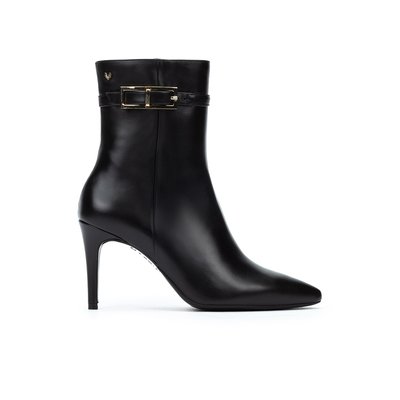 Bottines à talon cuir THELMA MARTINELLI