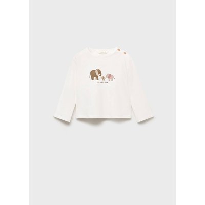 T-shirt imprimé relief MANGO BABY