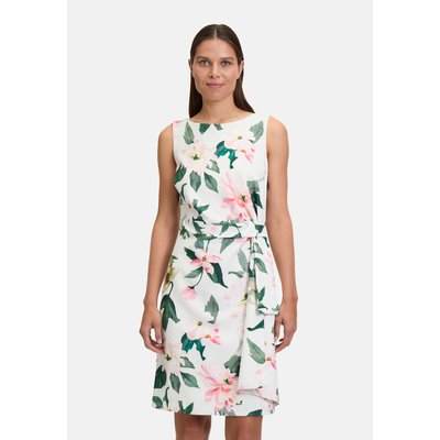 Robe de cocktail à imprimé à fleurs VERA MONT