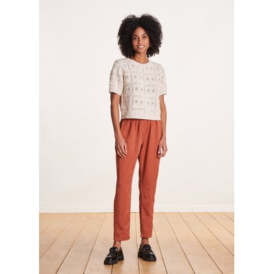 Pantalon fluide en lyocell LA FEE MARABOUTEE