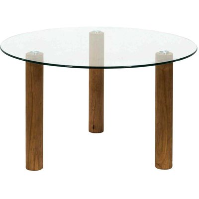 Table basse ronde en verre trempé CMP