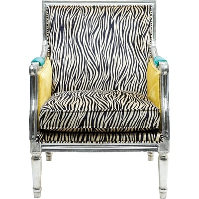 Fauteuil imprimé animal, REGENCY KARE DESIGN