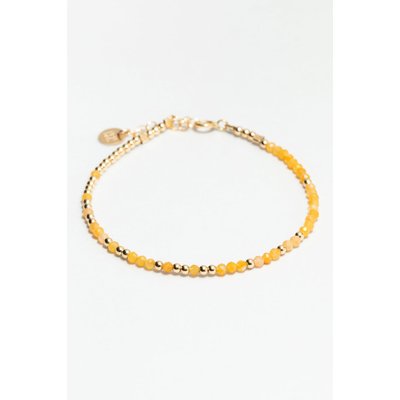 Bracelet Queen - Jade abricot YAY PARIS
