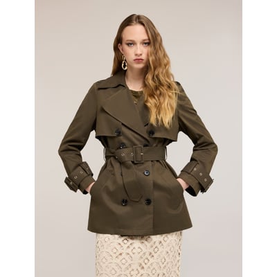 Trench-coat croisé MOTIVI