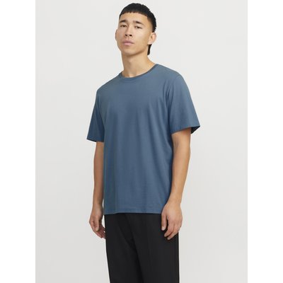 T-shirt col rond en coton bio JACK & JONES