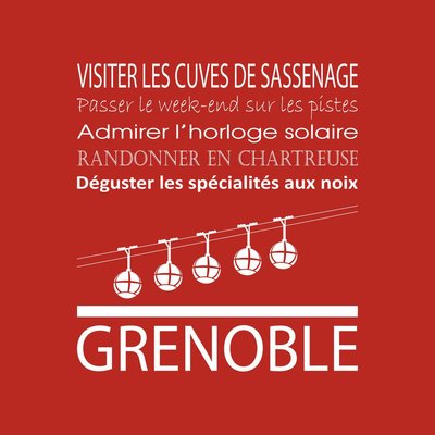 Tableau Sur Toile Grenoble ILLUSTRATION CEANOTHE