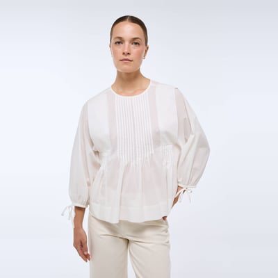 Blouse nouée au dos en coton BIO GOTS MONOPRIX