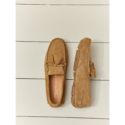 Mocassins croûte de cuir CYRILLUS