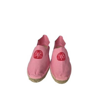 Espadrilles rose poudré discount