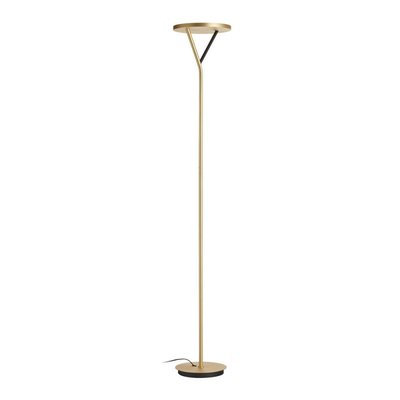 Lampadaire led Plano dimmable laiton mat MILLUMINE