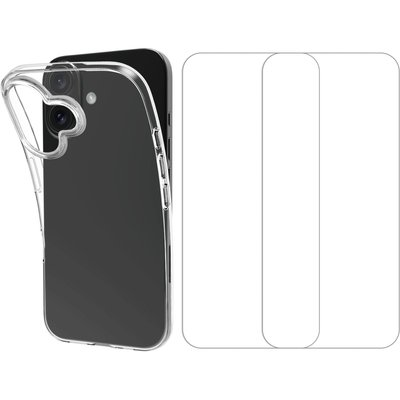 Coque iPhone 16 coque + Verre trempè ESSENTIEL B