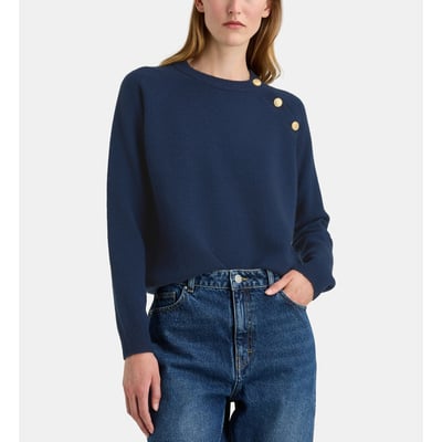 Pull marinière droit fouesnant cachemire GALERIES LAFAYETTE