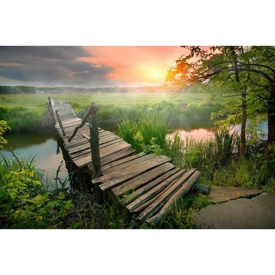 Tableau Mural Natural Sunset GRANDS ESPACES CEANOTHE