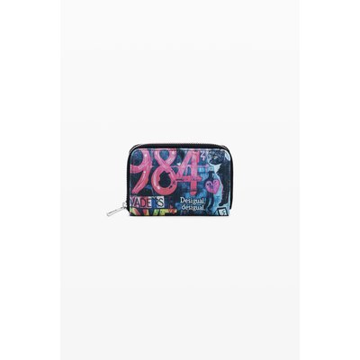 Petit porte-monnaie graffiti chat DESIGUAL