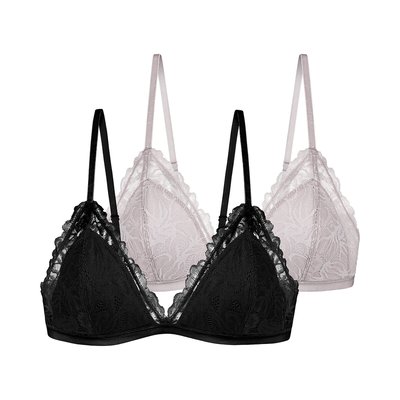 2er-Pack Bralettes Trisha aus Spitze DORINA