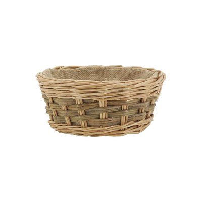 Corbeille à pain en osier et jute AUBRY GASPARD