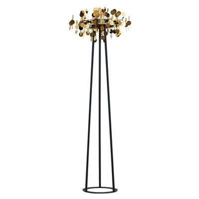 Lampadaire en aluminium moderneLED, Glimmo LUCANDE