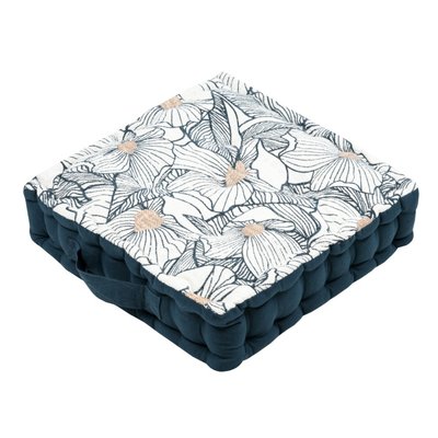 Coussin de sol x10  EUGENIE 100% coton DECORATIE