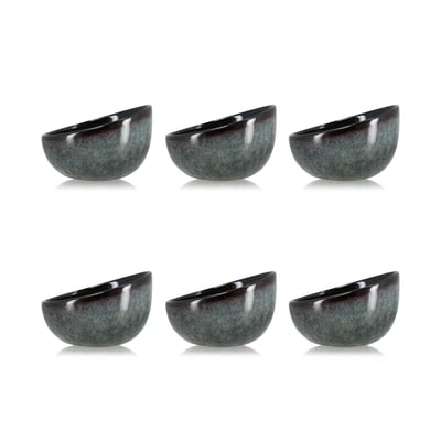 Lot de 6 coupelles en grès 12cm, GRENADA OGO LIVING