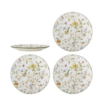 Assiette motif floral  Bloomie set de 4 BLOOMINGVILLE