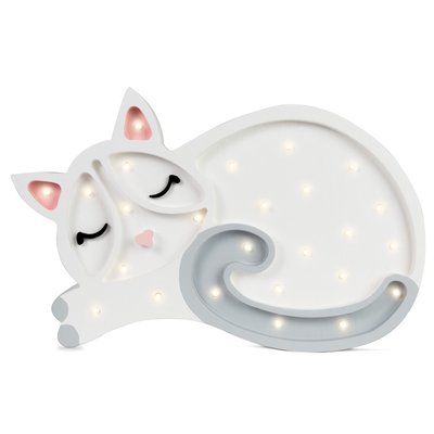 Lampe Veilleuse Chat Blanc LITTLE LIGHTS