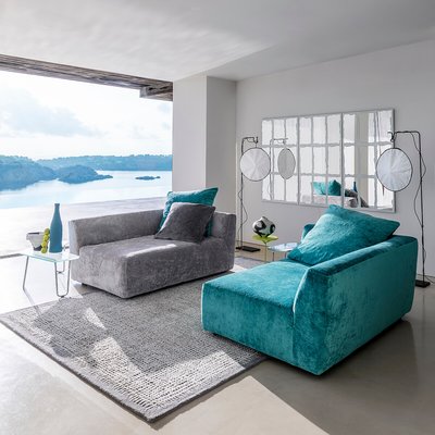 Demi-canapé velours viscose, Chill OTTO STUDIO FOR AM.PM