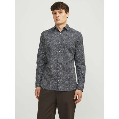 Gemustertes Hemd mit langen Ärmeln JACK & JONES