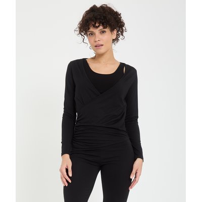 NATANA - T-shirt cache cœur YOGA SEARCHER