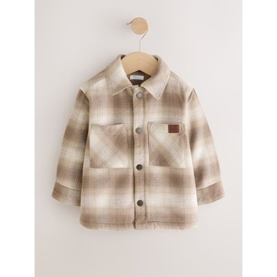 Veste-chemise à carreaux avec doublure NEXT