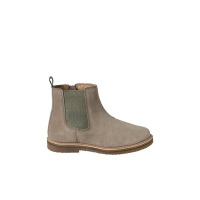 Boots cuir enfant zippées et élastiquées VERTBAUDET