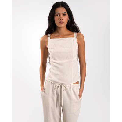 Blouse en lin avec nœuds dans le dos THE-ARE