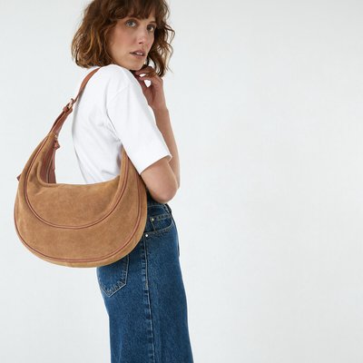 Suede handbags La Redoute