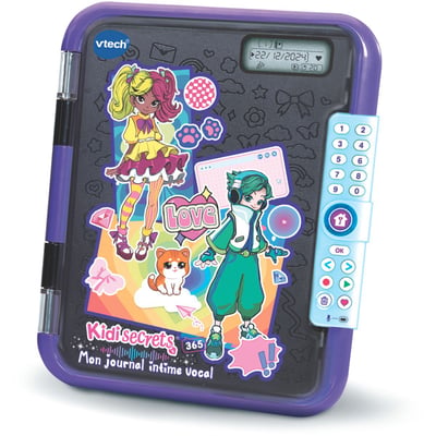 Jeu éducatif KidiSecrets365-Mon journal intime noir VTECH