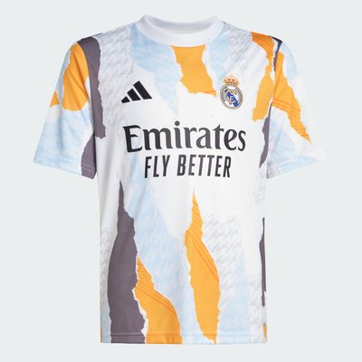 Maillot d'échauffement Real Madrid 24/25 Enfants adidas Performance